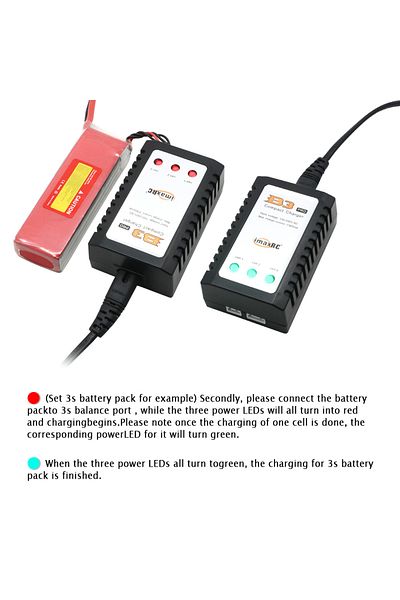 U-Angel-1988 Imax B3 Pro 7.4v 11.1v Li-polymer Lipo Battery Charger 2s 3s Cells for RC LiPo AEG Airsoft Battery