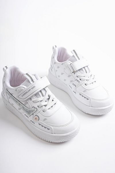 McDark Children's White Children's School and Daily Shoes