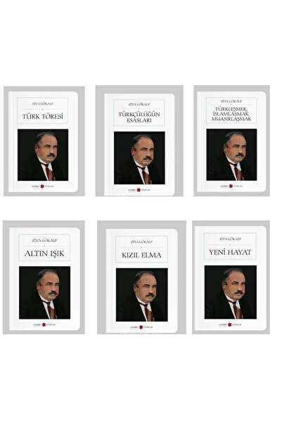 Karbon Kitaplar Ziya Gökalp Seti 6 Kitap Cep Boy Tam Metin