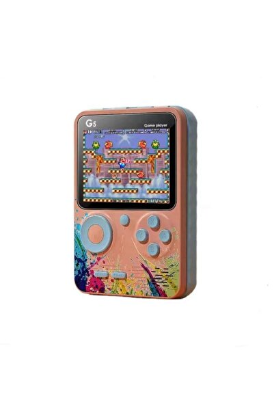 JOYTECH G5 Game Box Mini Taşınabilir Oyun Konsolu 500 Oyunlu Gamepad mini el ...