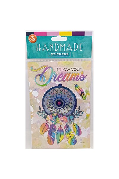 Bubu Autocolant Handmade Dreams - Colorat