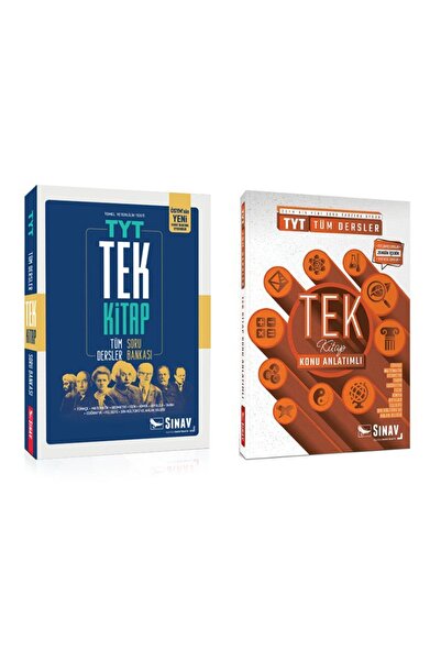 Sınav Yayınları Tyt Tüm Dersler Konu Anlatımı ve Soru Bankası Tek Kitap