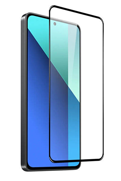 Fibaks Xiaomi Redmi Note 13 - واقي شاشة زجاجي متوافق، قابل للكسر وغير قابل للكسر