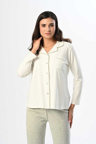 Marilyn Club Long Sleeve Women's Pajamas Set with Dressing Gowns Set of 3