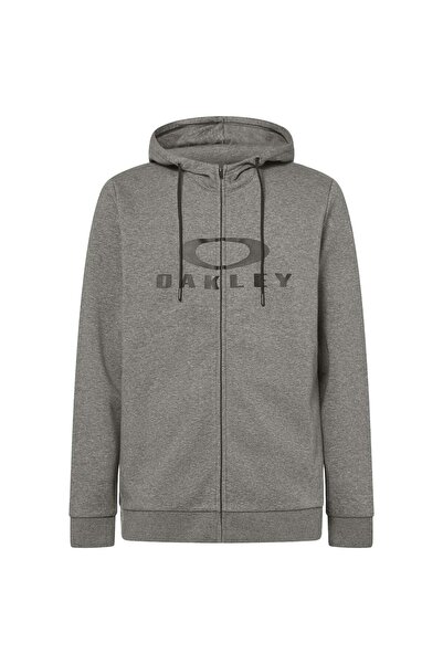 Oakley Bark Fz Hoodie 2.0 Men's Gray Sweatshirt Men's Sweatshirt Foa402598
