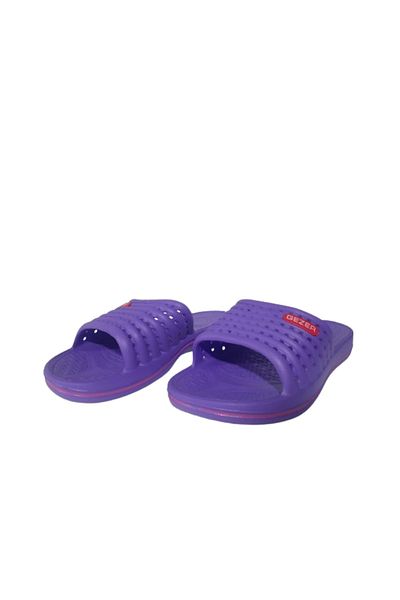 GEZER Papuci de plajă de zi cu zi ultra ușori violet-roz pentru femei Gz9264-010