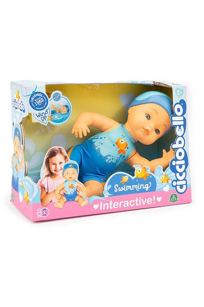 Cicciobello Swimming 30 cm |   Floating Doll That Floats When Left in Water |   2+ Years Old