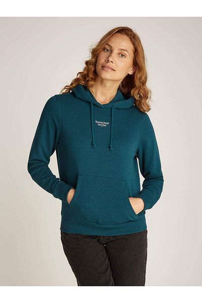 Tommy Hilfiger Mikina Tjw Essential Logo 2 s kapucí