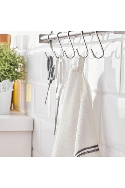 IKEA Hildegun Drying Cloth White-Blue 80484008