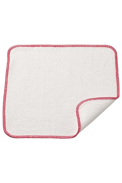IKEA Hıldegun White-red 25x25 Cm X 2 Pieces Cleaning Cloth
