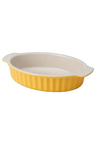 IKEA Light Yellow Poetisk Oven Dish - 32X21 cm 20584256