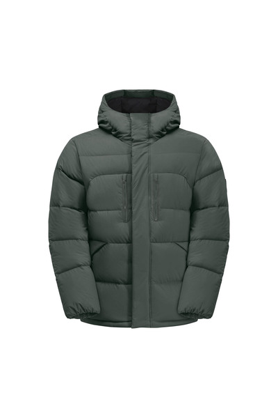 Jack Wolfskin Roemertor Erkek Yeşil Outdoor Ceketi