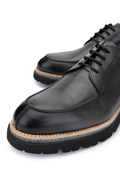 Tamer Tanca Men's Genuine Leather Gray Casual Shoes