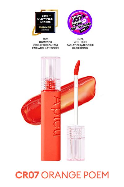 Missha Juicy Pang Tint - Long-Lasting Smooth Look (Cr07 Orange Poem)