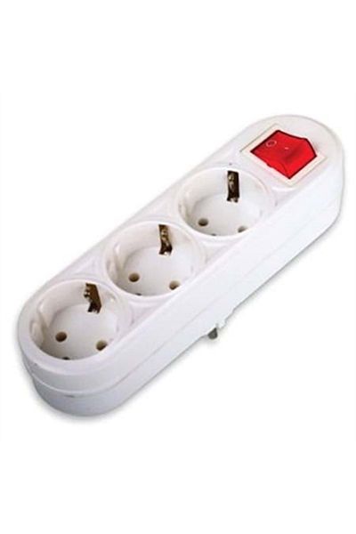 REWEL 3-Piece Switched Golyat Plug Socket322014