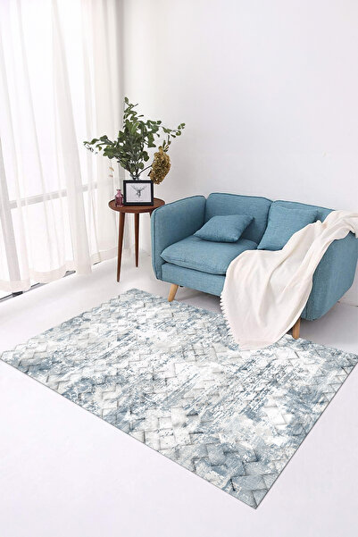 Viyana Home Dijital Kaymaz Taban Yıkanabilir Sade Zincir Model Yolluk Mutfak ...