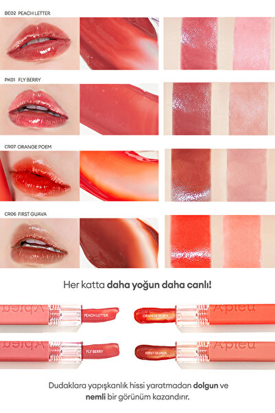 Missha Pürüzsüz Görünüm Sunan Gün Boyu Kalıcı Tint A'pıeu Juicy Pang Tint (RD03 WİTTY LYCHEE)