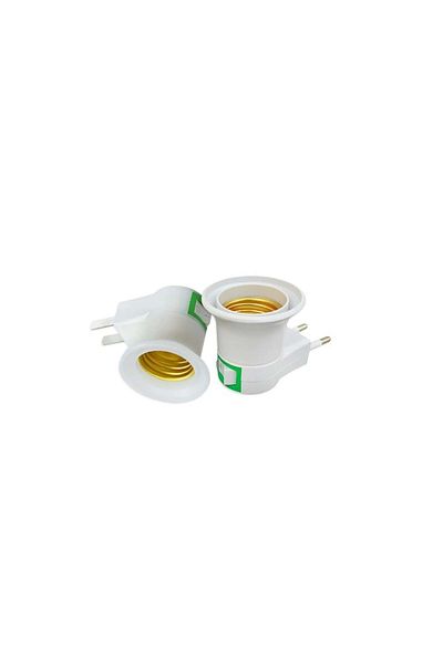 REWEL E27 Plug Bulb with Lampholder - Installed Socket, Switched, Model 324028