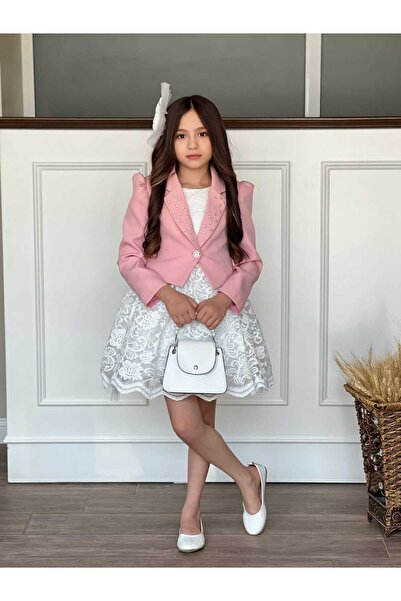 Uğurböceği Buburuza Copil Fata 4 piese Rochie de seara eleganta Costum Jachet...