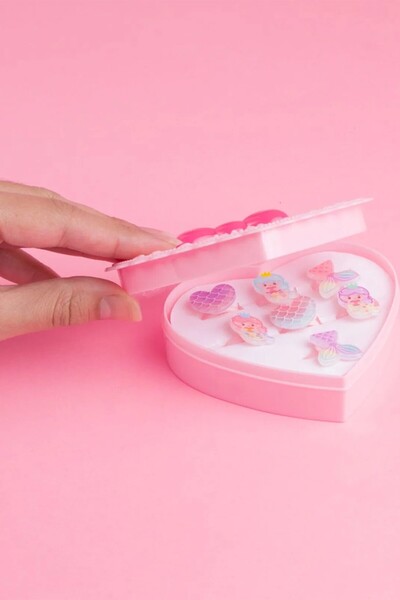 Miniso Deniz Kızı Çocuk Yüzük Seti (7 adet)