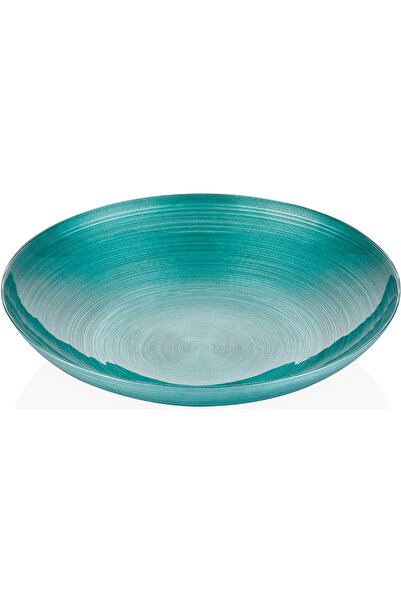 Decorium Joy 40 Cm Dekoratif Yeşil Cam Meyvelik 9-03010194