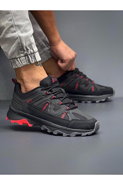 homiro Αδιάβροχα Ανθεκτικά Παπούτσια Σόλας Phylon-Μαύρο-Κόκκινο