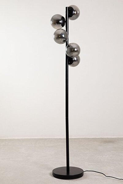 Art Galata Modern Siyah Lambader