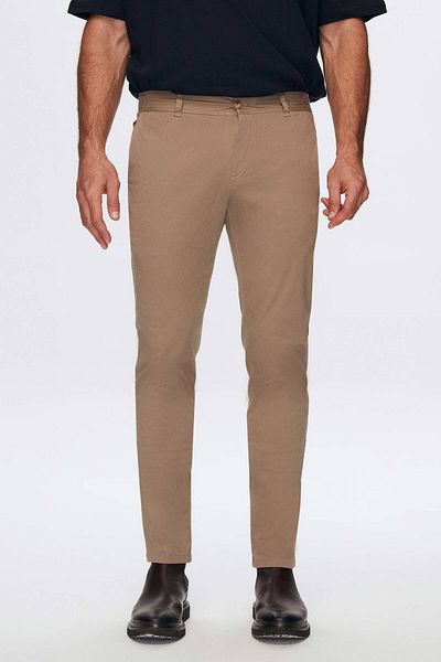 Twn Mink Dobby Slim Fit Chino Pants