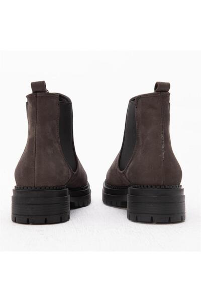 Gusse Γυναικείες μπότες Abella από γνήσιο δέρμα Nubuck 41-03-1