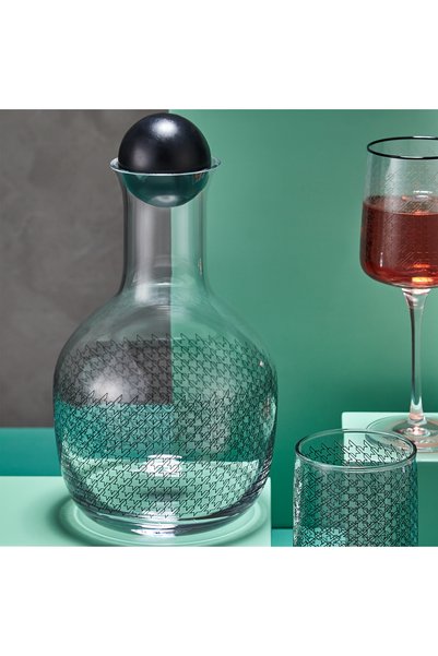 Decorium Tartan 1750 ml 2 Parça Kapaklı Cam Karaf 9-01030019
