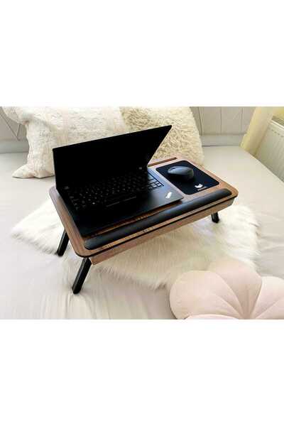 Axolotl Telefontablet Bölmeli Katlanır Ayaklı Minderli Laptop Sehpası Bilgisayar Masası