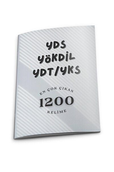 Modadil Yayınları YDS YÖKDİL YDT YKS Sınavlarında En Çok Çıkan 1200 İngilizce...