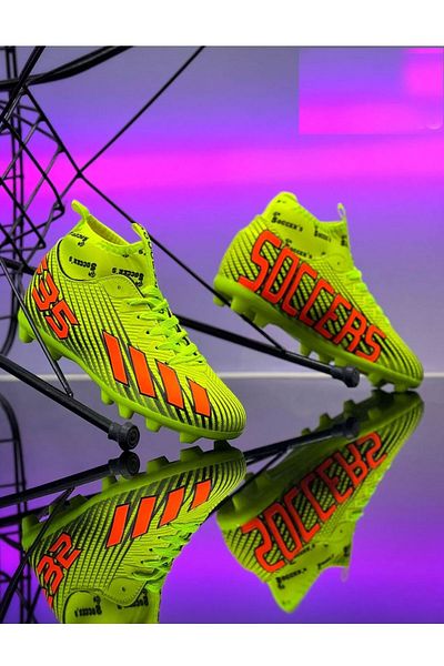 AlbiShoes Children's Young Men's Soccer F35 Gear Grass Cleats Astroturf Men's Football Shoes (27-44)