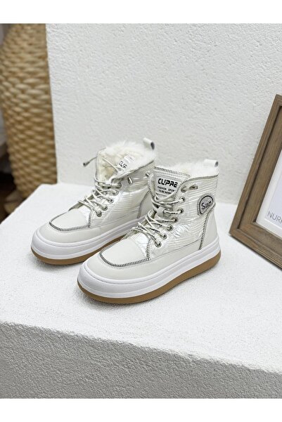 Guja 25K321-7 İÇİ KÜRKLÜ LASTİK BAĞCIKLI SPOR BOT KADIN