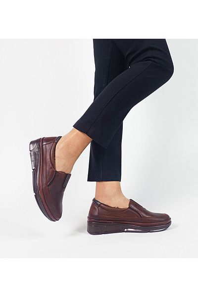 GDT Ayakkabı Tan Color Anatomical Sole Warm Inner Lining Mother Shoes