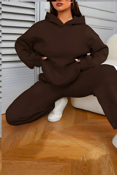 BayBayan Σετ αθλητική φόρμα Unisex Oversize από βαμβάκι