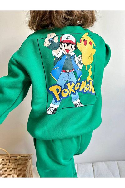 YİGİT BUTİK Yigit Boutique Character Printed Boy Suit