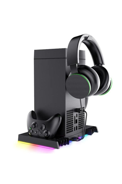 ipega İpega XBox Series X Smart 8in1 RGB Işıklı Soğutucu Fanlı Şarj standı
