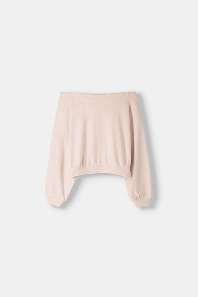 Bershka Asymmetric soft touch sweater