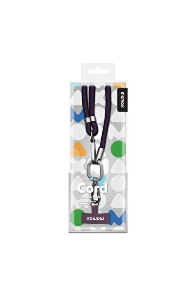 Momax Cord Cross-body Strap (Purple)
