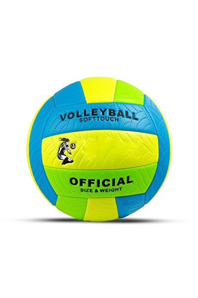 x1marka 1.Kalite Yumuşak Yüzey Dikişli Soft Touch Voleybol Topu İç ve Dış Mekan 5no Çift Astar Eğitici Top