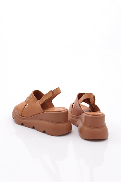 DGN 850-10765 Kadin Kalin Taban Sandalet