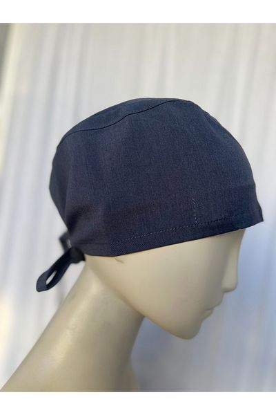 monotıp Operative Bone, Doctor Nurse Bone, Unisex, Solid Color Navy Cotton Fabric