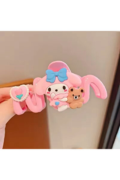 synshop Sanrio Kawaii - Cataramă cu clemă XL supradimensionată, My Melody Cinnamoroll Pompompurin Hello Kitty
