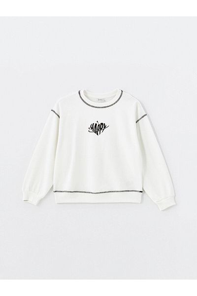 LC Waikiki Lcw Kids Crew Neck Girls' Thick Tracksuit Set