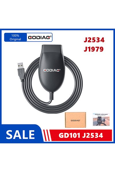 GODIAG GD101 J2534 Compatible with J2534 Passthru & ELM327 Diagnose J1979 Compatible Vehicles Swi...
