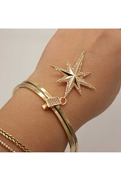 TLSMACCESORIES AJDA CHARM ZİRKON BÜYÜK YILDIZ MODEL