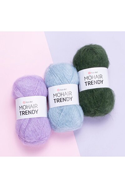 Yarnart Μοντέρνο νήμα από μοχέρ που πλέκεται στο χέρι