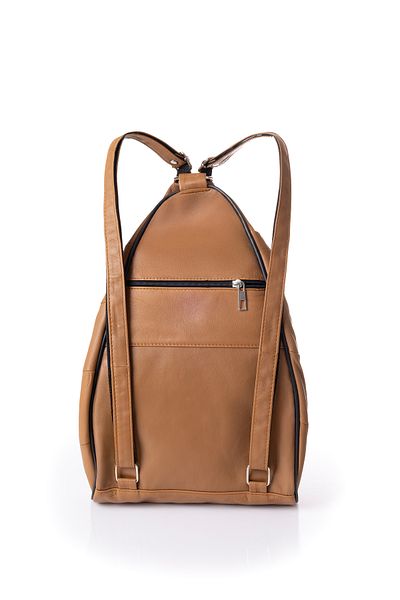 fubileather Σακίδιο πλάτης Mochila από γνήσιο δέρμα, Τσάντα με ιμάντα ώμου