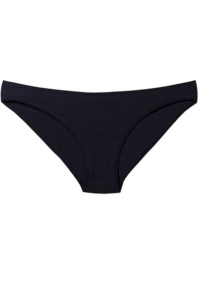 Magic Form 333 Women's Black Plain Combed Fabric 3 Pack Regular Panties